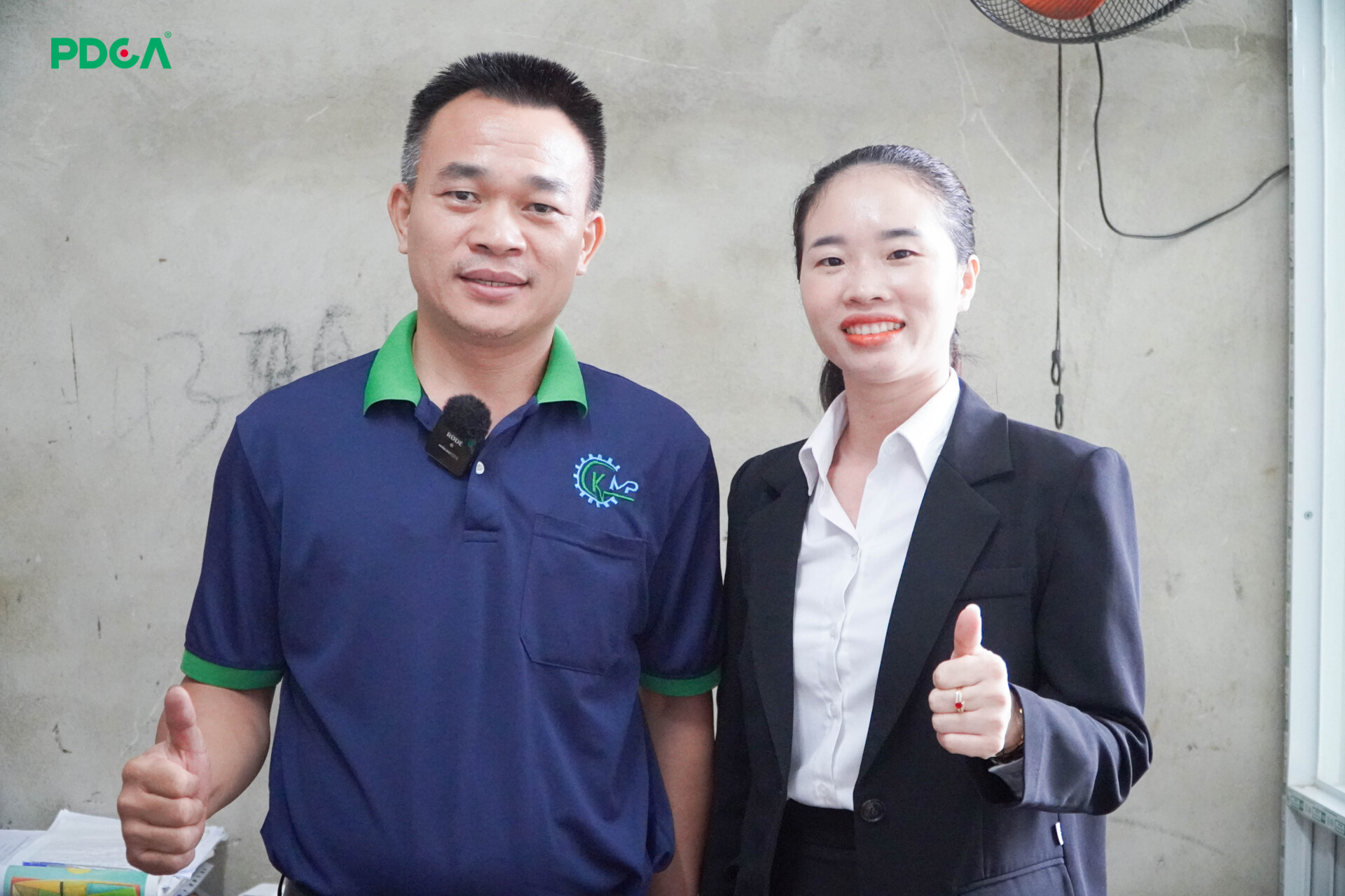 PDCA hân hành đồng hành cùng anh Sỹ trong hành trình phát triển Công ty