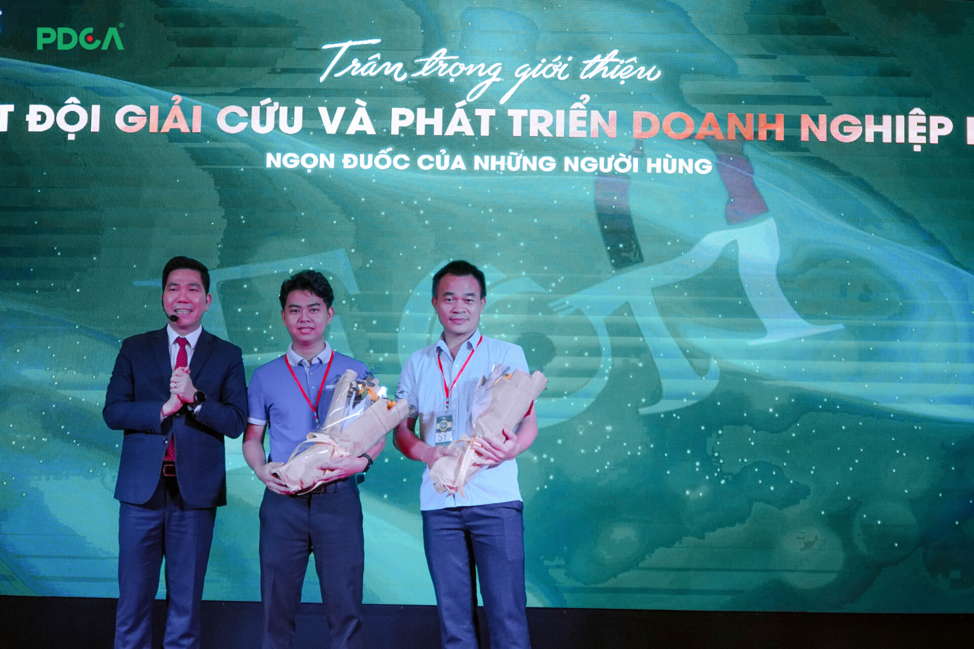 Hai thành viên biệt đội FOH Mục Tiêu ra mắt tại khóa học 